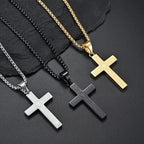 【🔥Compre 1 e Leve 2】🙏Colar com Cruz e Oração do Senhor