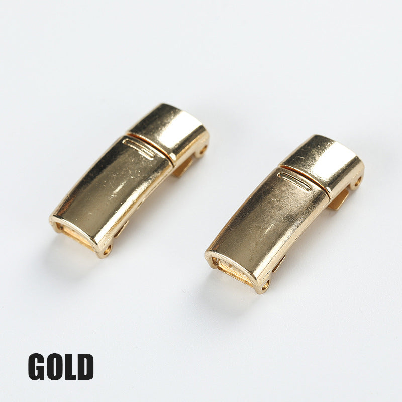 Magnetisk Lata Skosnören Metallspänne