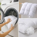Ultra-Soft Neck-Supporting Bread-Shaped Pillow – Washable