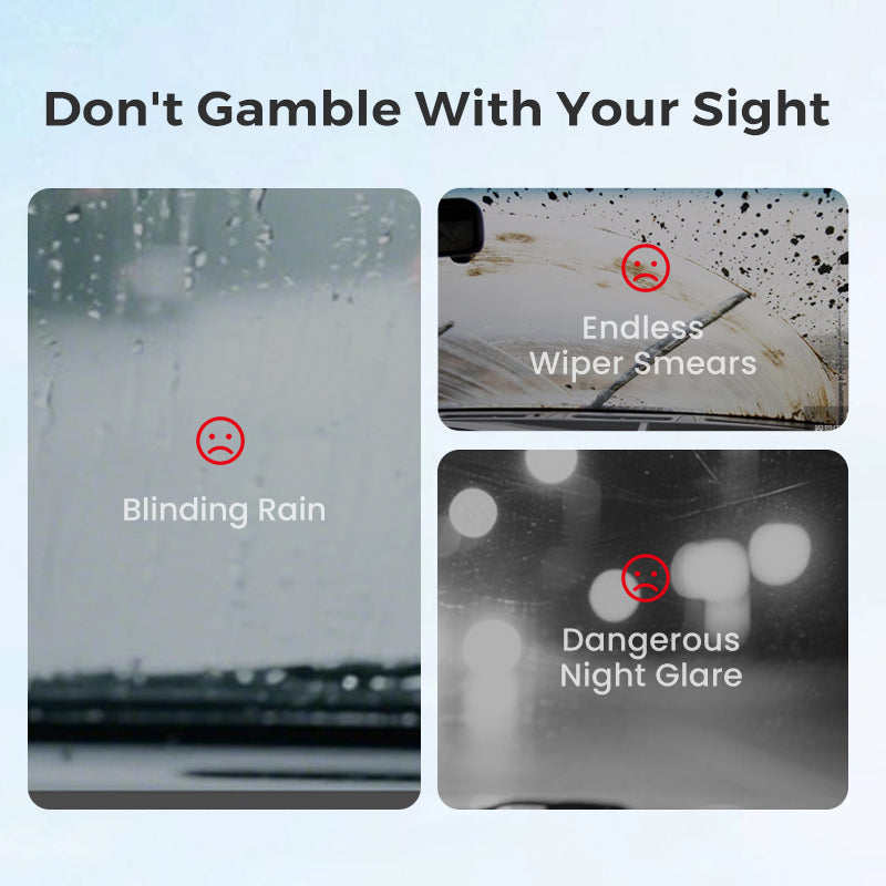 🔥Köp 2 få 1 gratis🔥 Rengöringsmedel för glasoljefilm