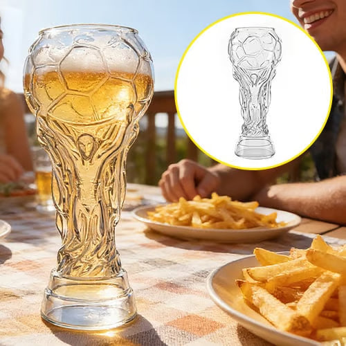 Caneca de cerveja de grande capacidade da Copa do Mundo de 2026