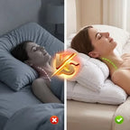 Ultra-Soft Neck-Supporting Bread-Shaped Pillow – Washable