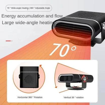🎁Hot Sale Promotion 49% OFF🔥 Portable Electric Car Heater Fan