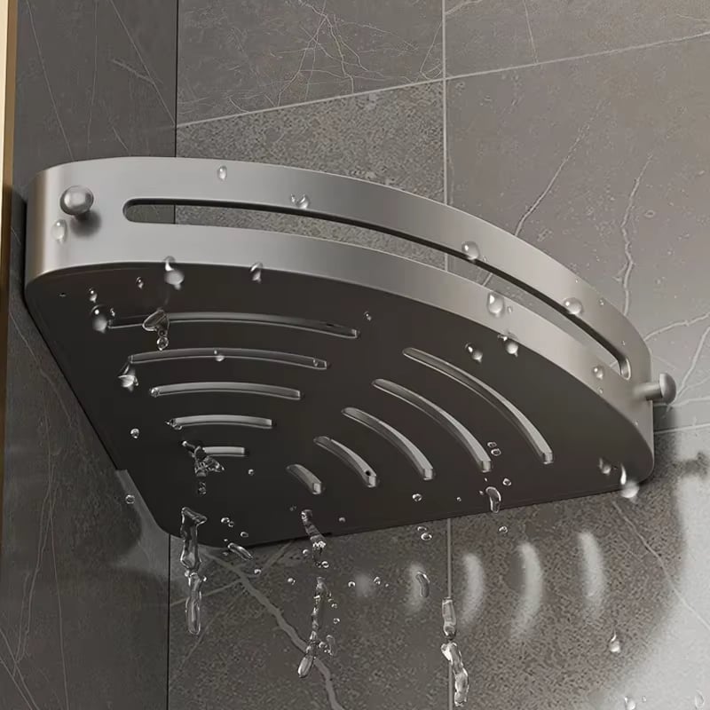 🔥 36% RABATT – Triangulär Hörnhylla för Badrum