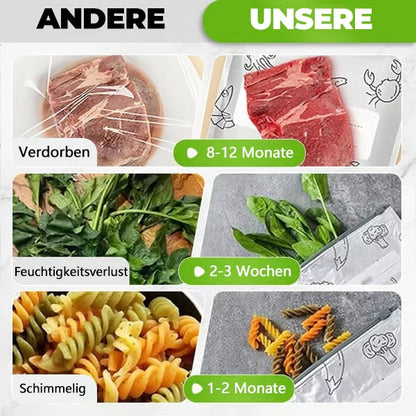 ✨ Genanvendelige, genlukkelige opbevaringsposer af aluminiumsfolie 🌱