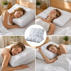 Ultra-Soft Neck-Supporting Bread-Shaped Pillow – Washable