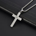 【🔥Compre 1 e Leve 2】🙏Colar com Cruz e Oração do Senhor