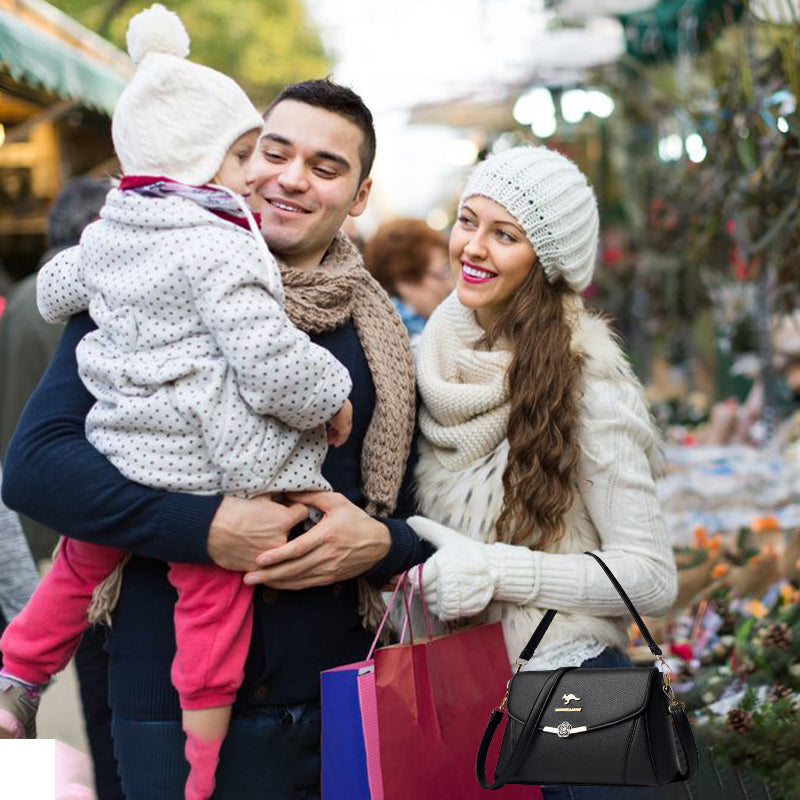 Modern klassisk och snygg väska för kvinnor--Fri frakt