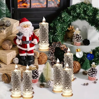 🔥Last day 49% OFF🎁Set of 4 LED crystal candles