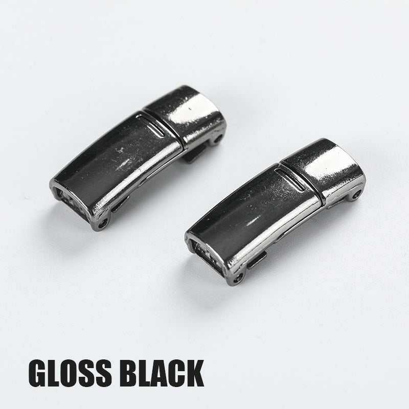 Magnetisk Lata Skosnören Metallspänne