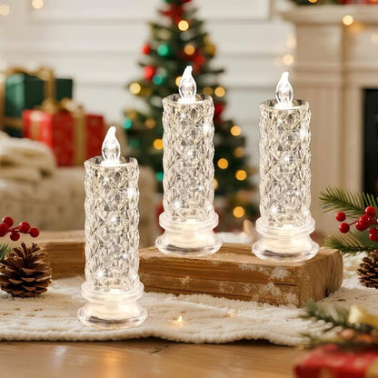 🔥Last day 49% OFF🎁Set of 4 LED crystal candles