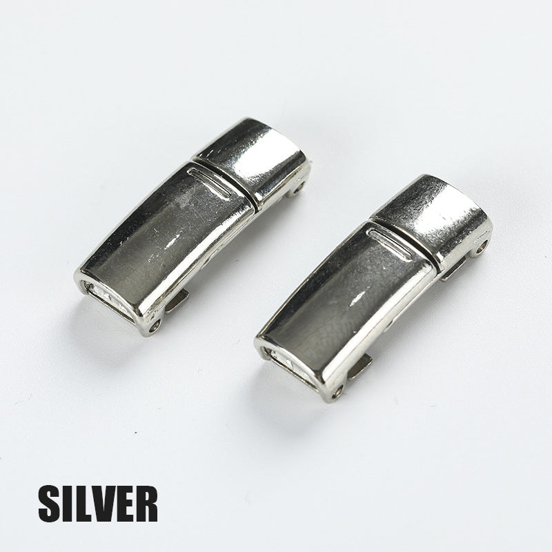 Magnetisk Lata Skosnören Metallspänne