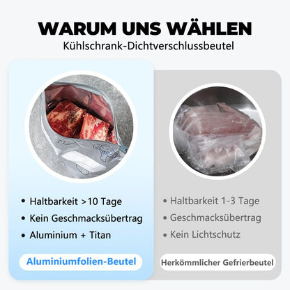 ✨ Genanvendelige, genlukkelige opbevaringsposer af aluminiumsfolie 🌱