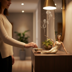 Skulptural aromaterapistaty rökelse