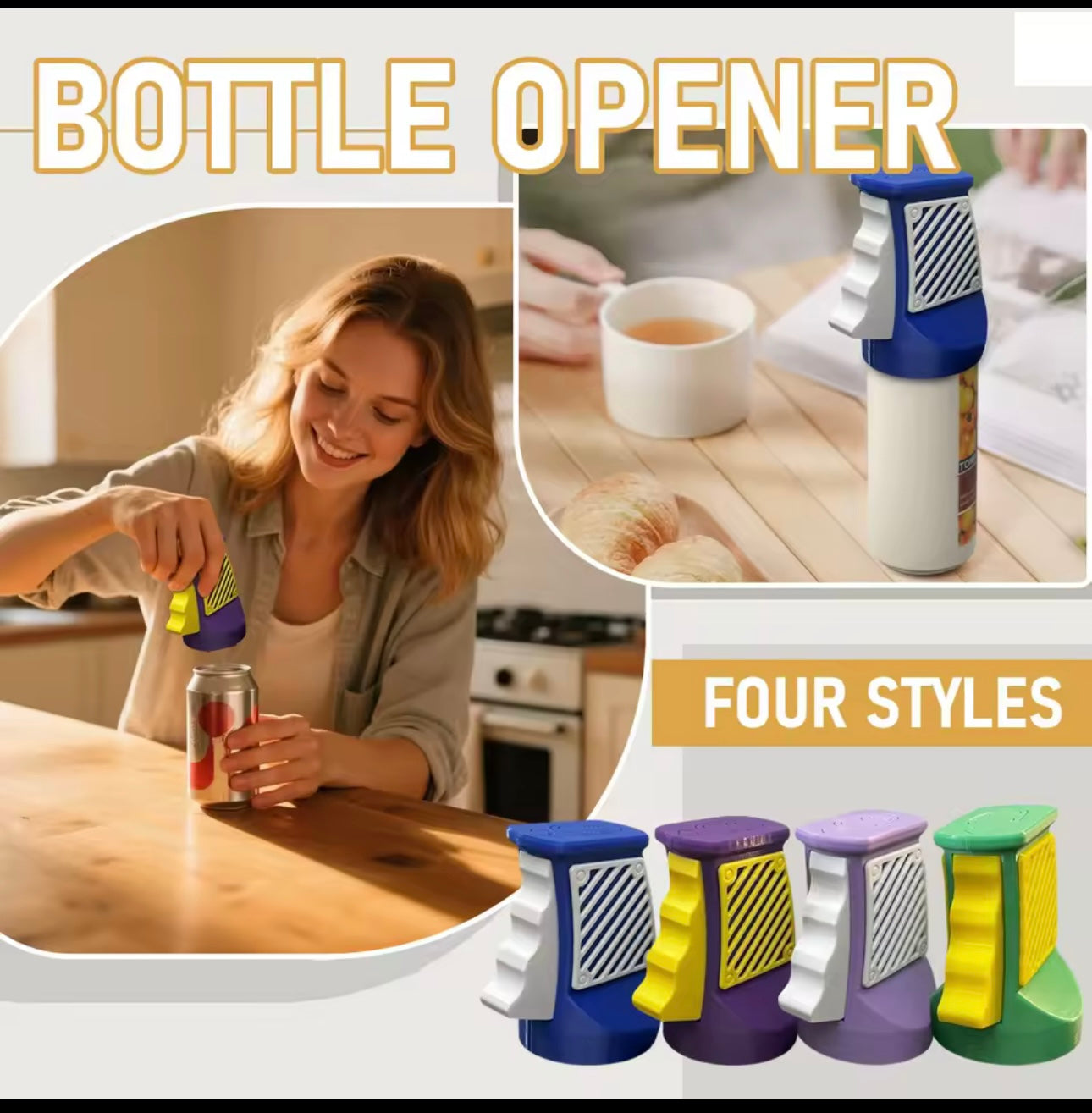 3D-printed Beverage Can Opener