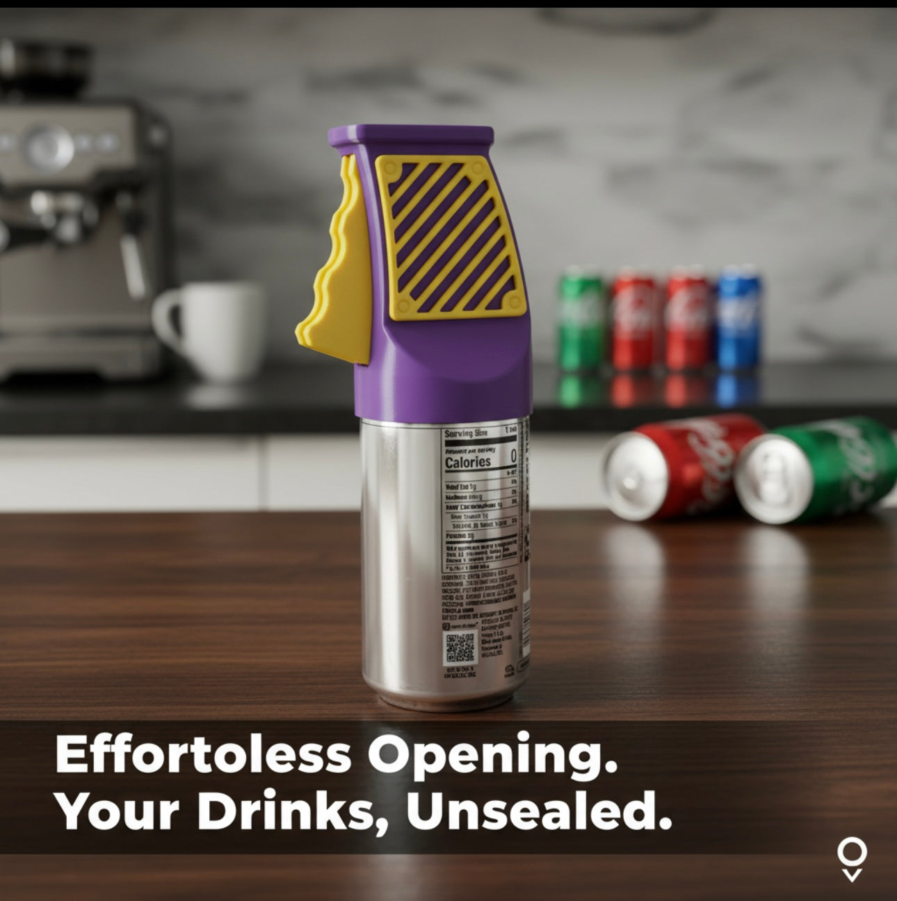 3D-printed Beverage Can Opener