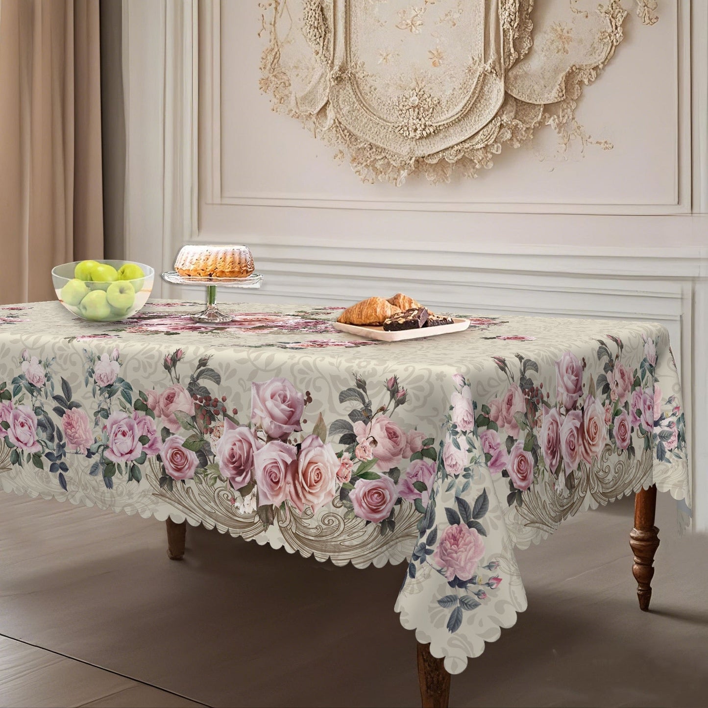 Blomsterdug - pletbestandig!