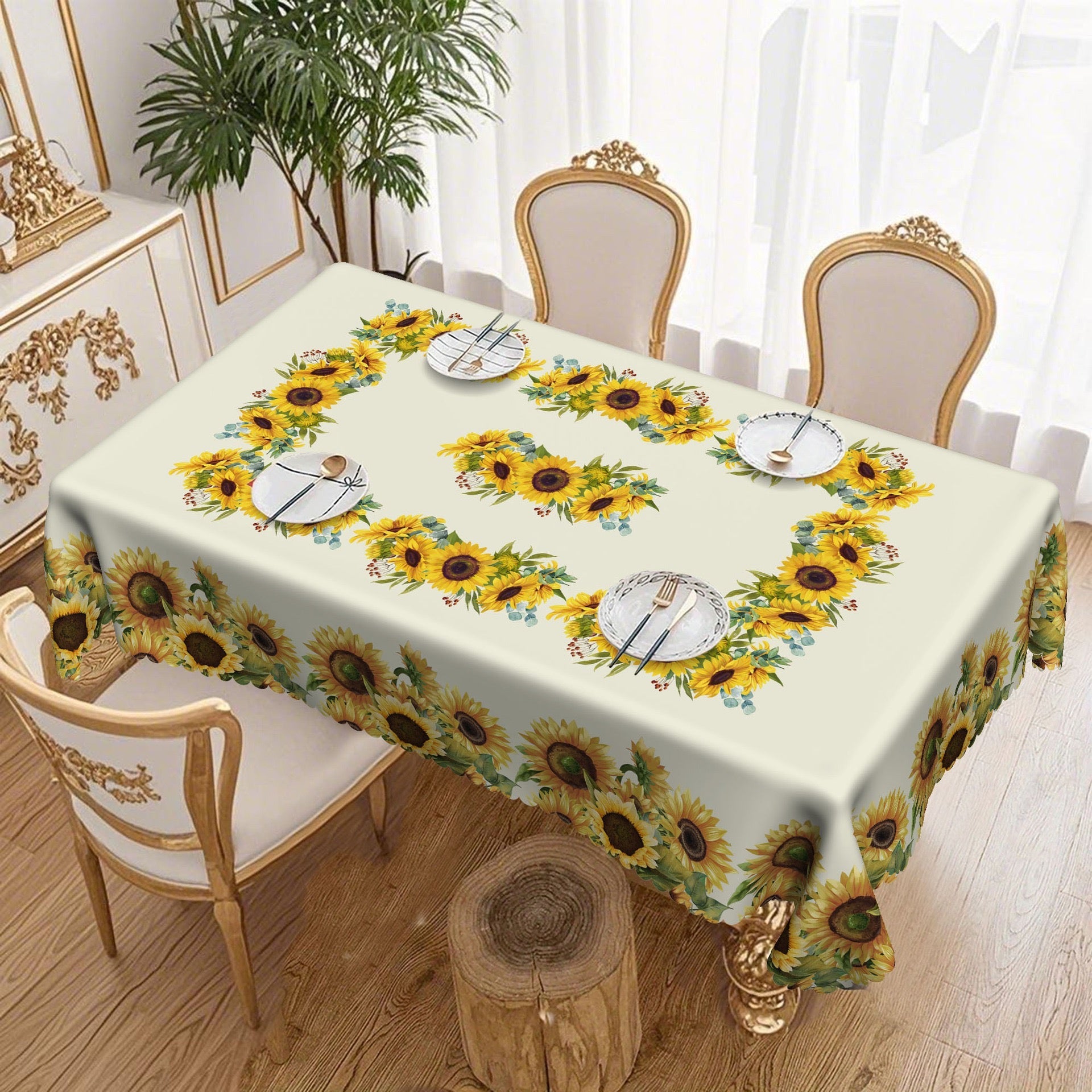 Blomsterdug - pletbestandig!