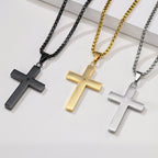 【🔥Compre 1 e Leve 2】🙏Colar com Cruz e Oração do Senhor