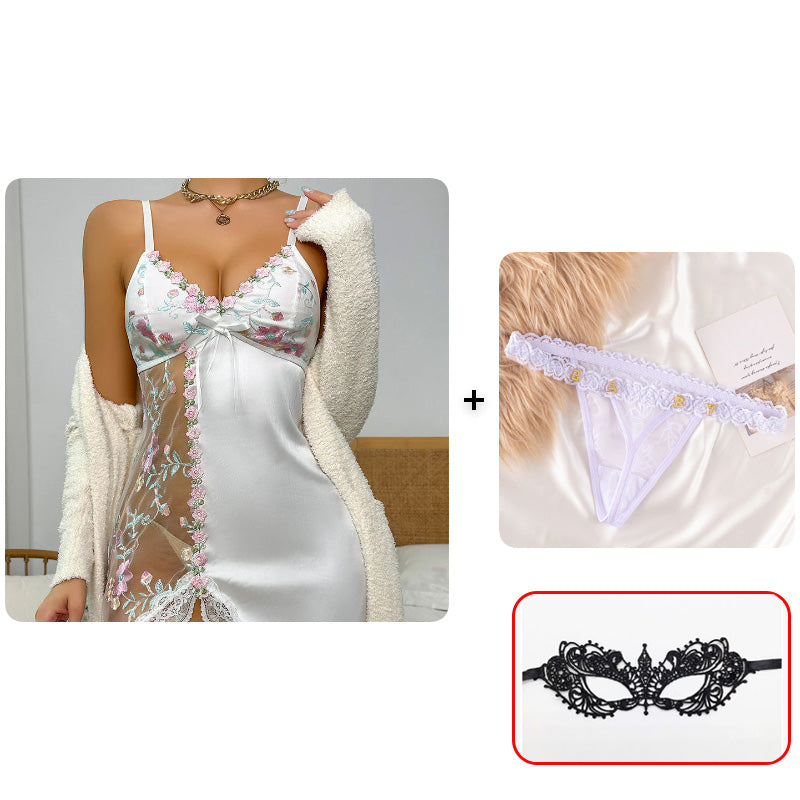 🥳Oferta Especial 2026! 🥳💞Vendas acima de 500.000 peças! 💥👗🎀Camisola de mulher sexy em renda