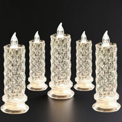 🔥Last day 49% OFF🎁Set of 4 LED crystal candles