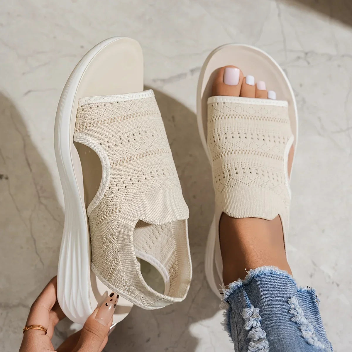 Women's Summer Open-Toe Orthopedic Running Sandals (buy 2 free shipping)
