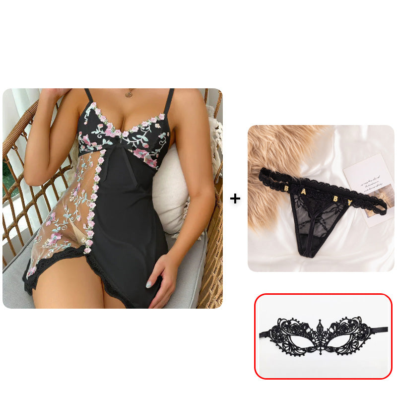 🥳Oferta Especial 2026! 🥳💞Vendas acima de 500.000 peças! 💥👗🎀Camisola de mulher sexy em renda