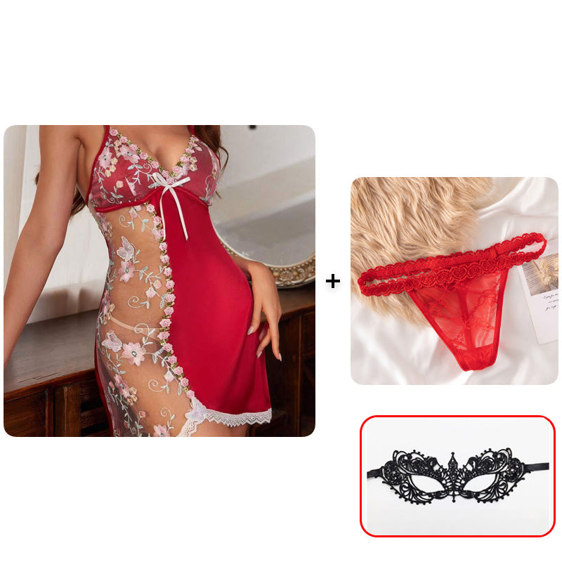 🥳Oferta Especial 2026! 🥳💞Vendas acima de 500.000 peças! 💥👗🎀Camisola de mulher sexy em renda