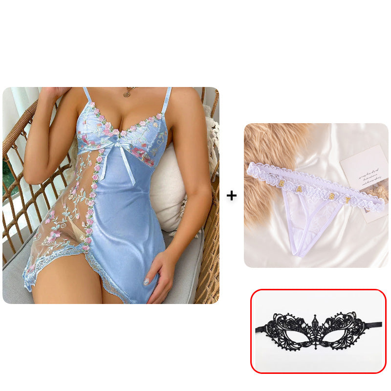 🥳Oferta Especial 2026! 🥳💞Vendas acima de 500.000 peças! 💥👗🎀Camisola de mulher sexy em renda