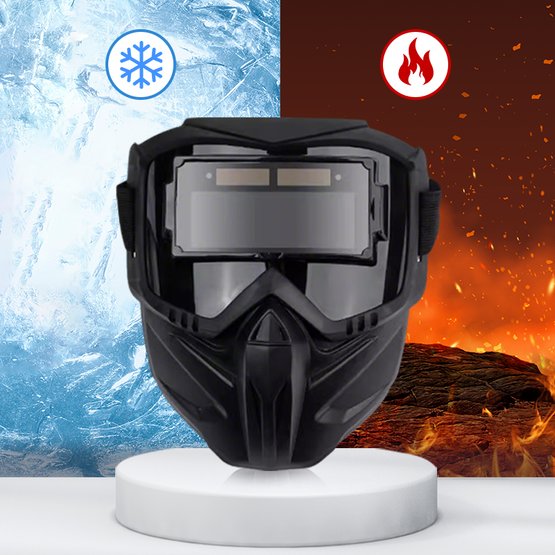 🔥 OFERTA DO ÚLTIMO DIA - 50% DESCONTO 🔥 Máscara de soldadura com blackout automático