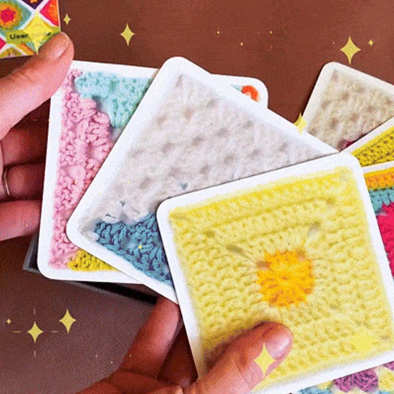 Mormors fyrkantiga kortlek – 50 mixa och matcha mönster