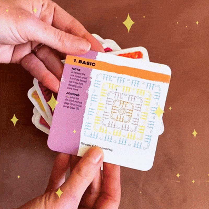 Mormors fyrkantiga kortlek – 50 mixa och matcha mönster