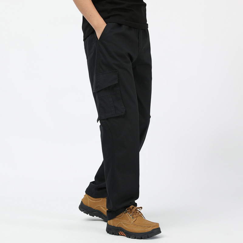 🎁Heta erbjudanden - 50% RABATT👖Herrers Multipocket Cargo Byxor