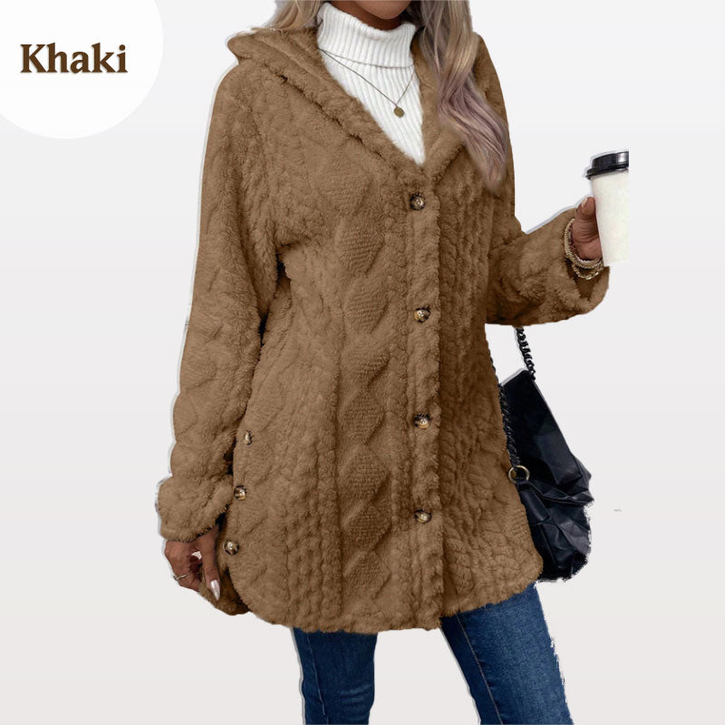 ⏳Begränsad tid 50 % Rabatt⏰Huvtröja för damer – Mjuk och elegant stickad tröja🧥