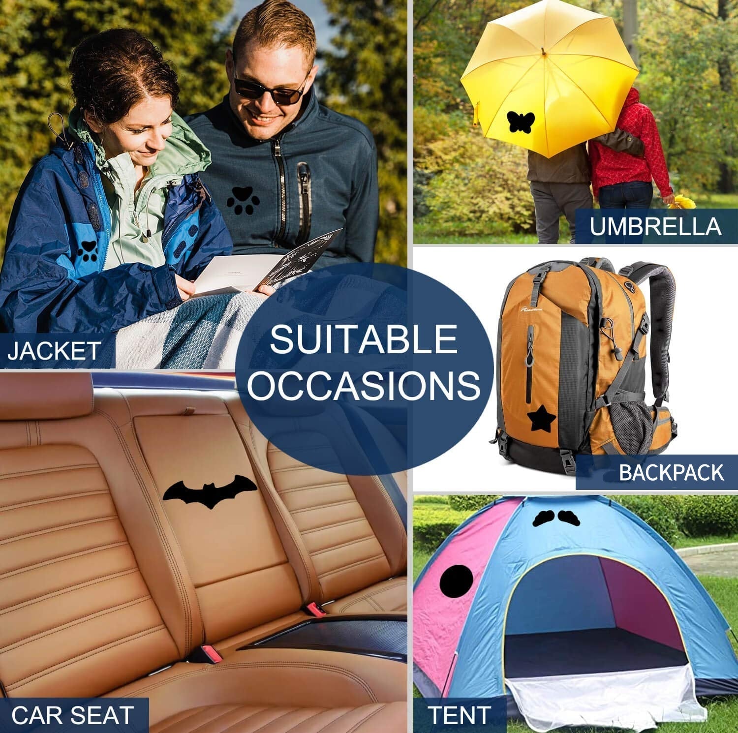 🎁Køb 1, få 2 gratis⚡Selvklæbende vandtæt stofmærke