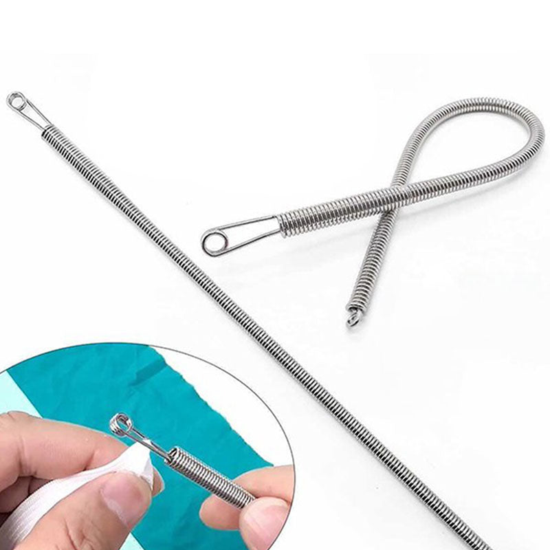 ⏰ÚLTIMO DIA - COMPRE 1 E LEVE OUTRO GRÁTIS!!💝Ferramenta multifuncional dobrável para passar cordão com mola