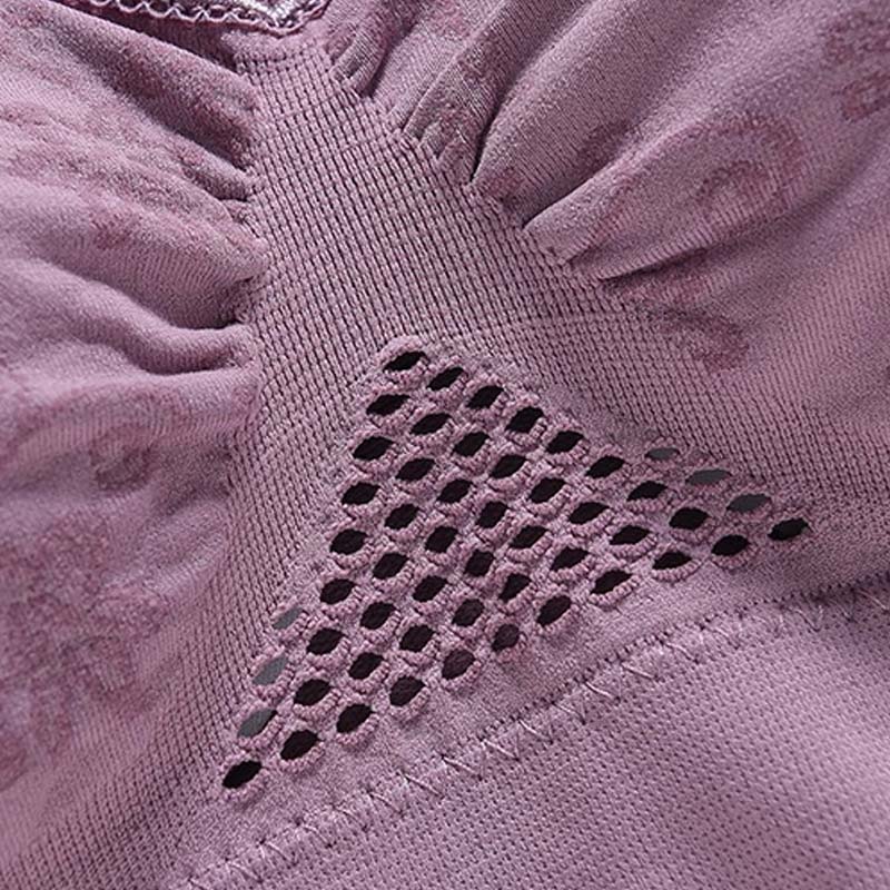 Sømløs blonde-bh med høj støtte til kvinder