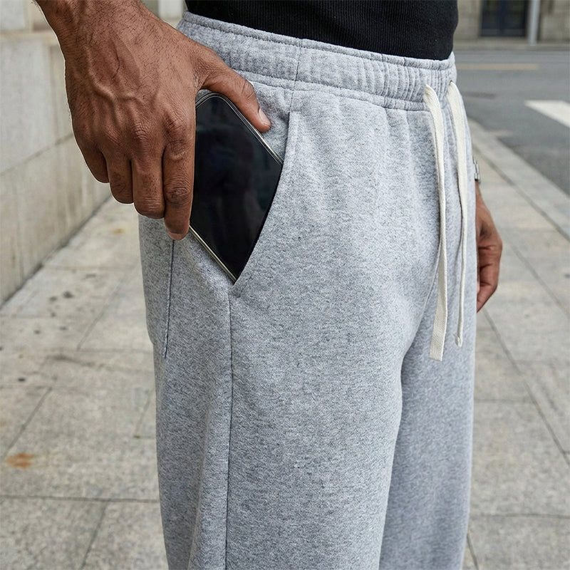 📢📢60% de desconto!! ⏰👖Calças casuais masculinas folgadas com cordão na cintura