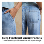 👖✨ PROMOÇÃO RELÂMPAGO 50% DE DESCONTO! Calça Jeans Feminina Reta 7/8 – Cintura Média, Perna Afunilada, Lavagem Vintage, Caimento que Valoriza a Silhueta 🌟