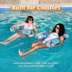 🏊 50% DESCONTO! 💺 Cadeira flutuante insuflável – Confortável, estável e perfeita para relaxar na água 🌊