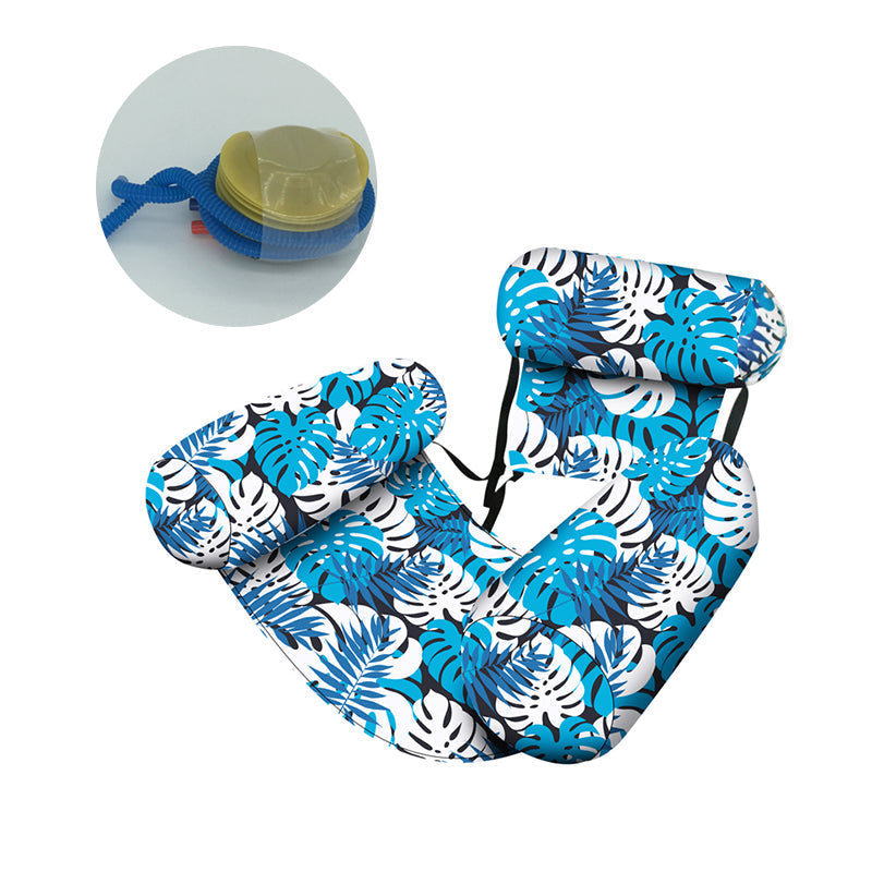 🏊 50% DESCONTO! 💺 Cadeira flutuante insuflável – Confortável, estável e perfeita para relaxar na água 🌊